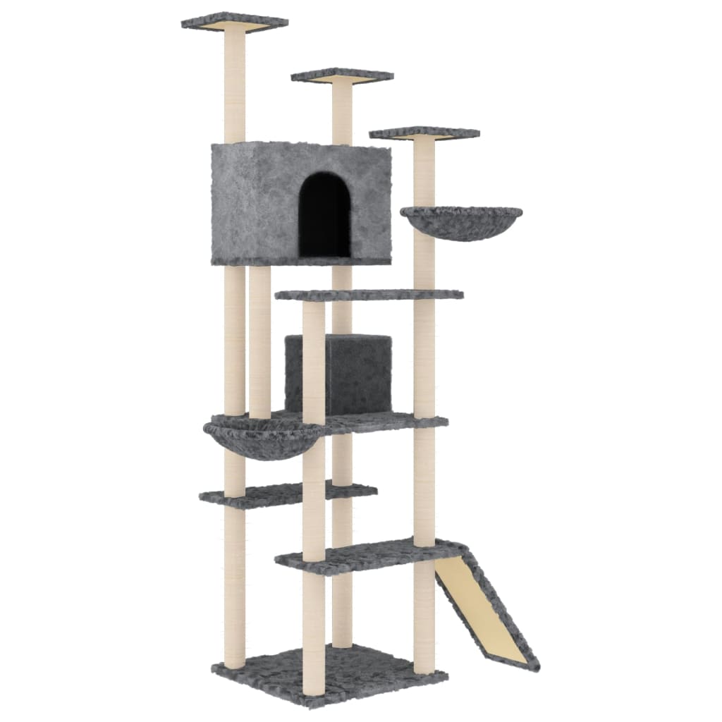 Cat Tree With Sisal Scratching Posts 191 Cm