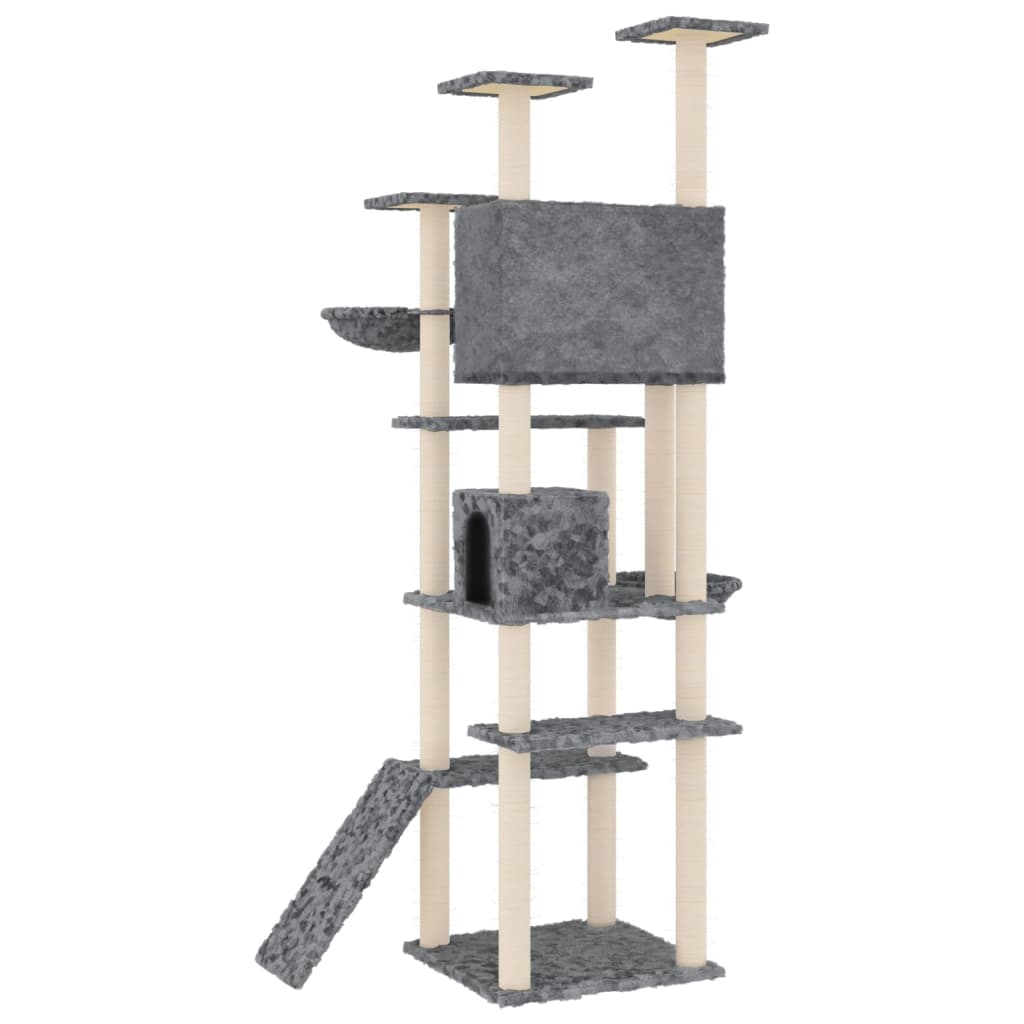 Cat Tree With Sisal Scratching Posts 191 Cm