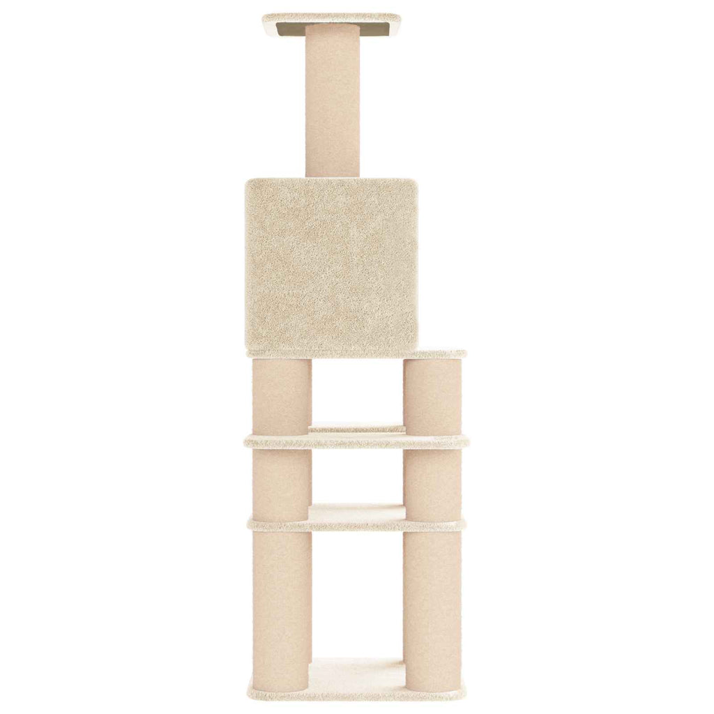 Cat Tree With Sisal Scratching Posts 180 Cm