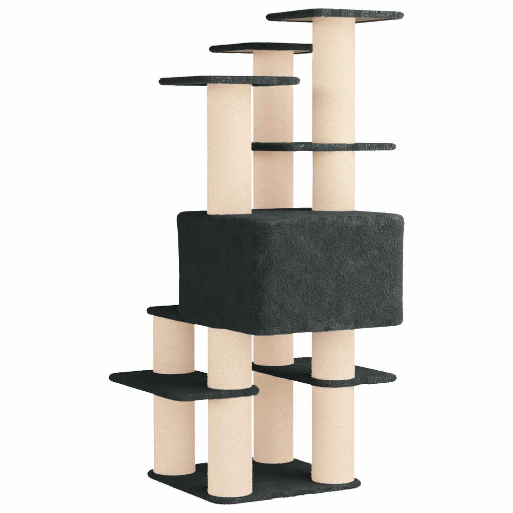 Cat Tree With Sisal Scratching Posts 161 Cm