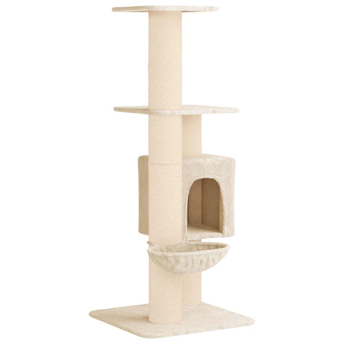 Cat Tree With Sisal Scratching Posts 137 Cm