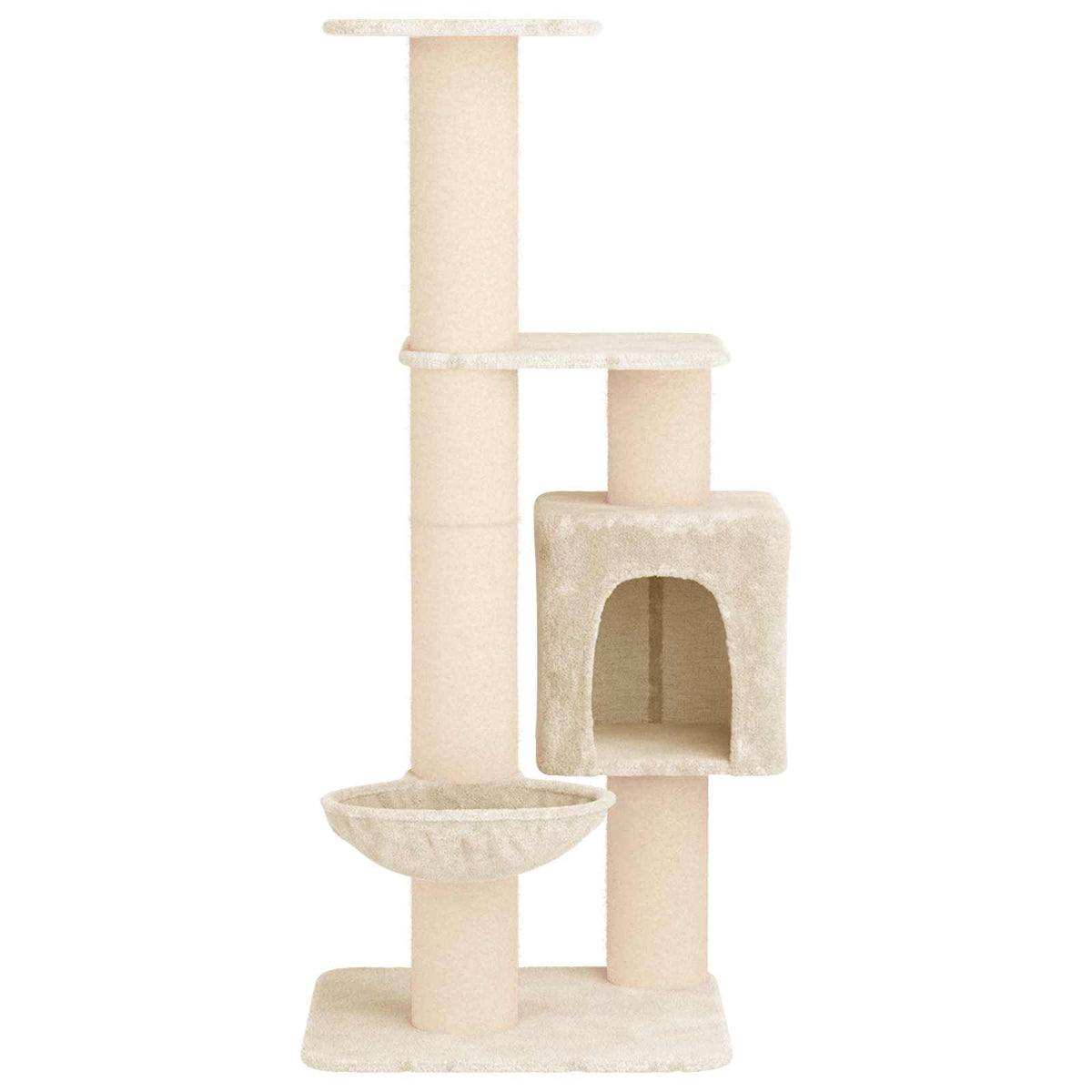 Cat Tree With Sisal Scratching Posts 137 Cm