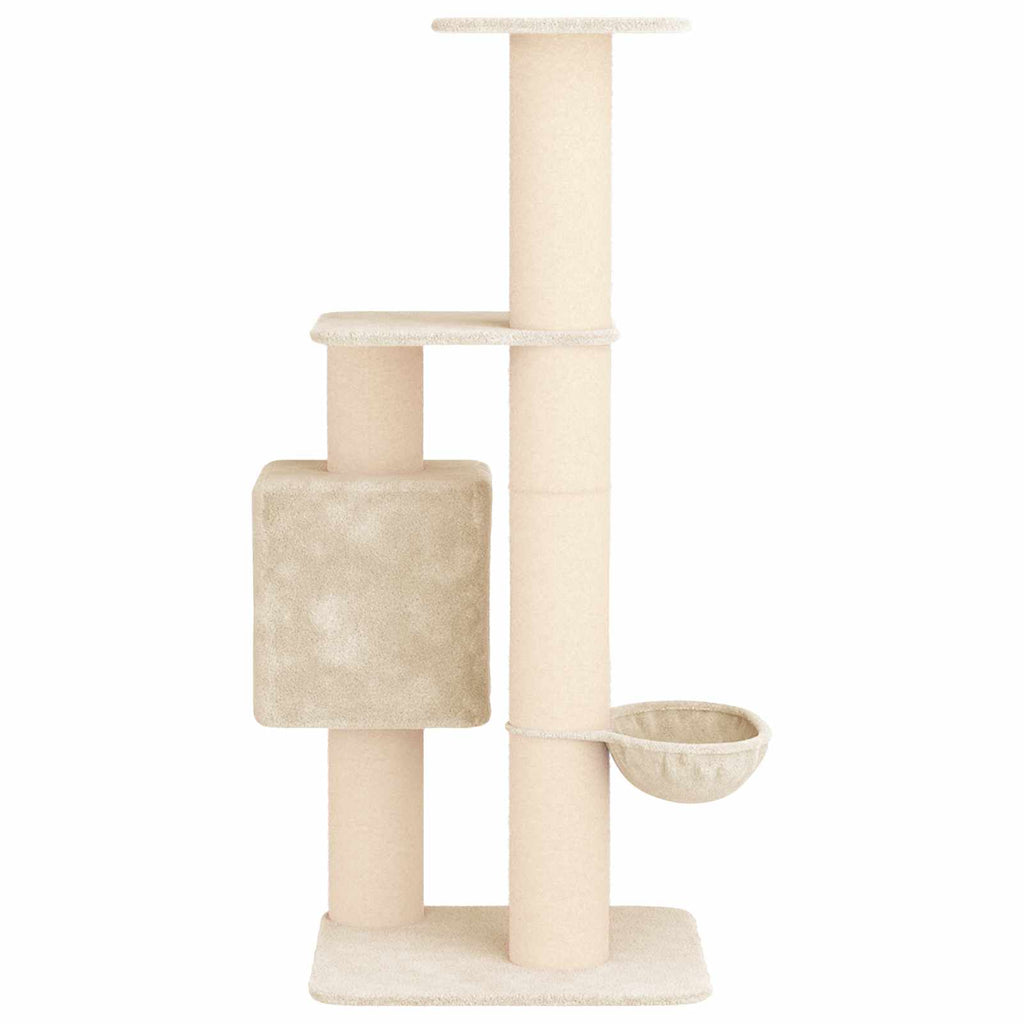 Cat Tree With Sisal Scratching Posts 137 Cm